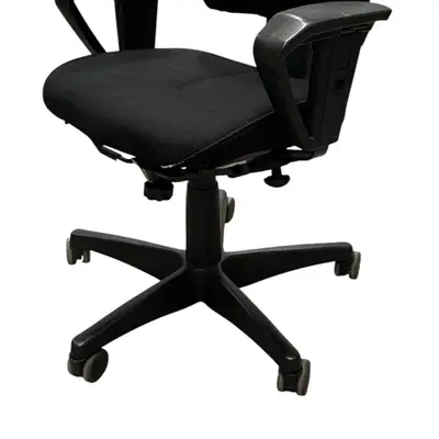 Kontorsstol Kinnarps 60008000 Låg rygg Svart (2)