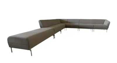 Soffa Lammhults Addit LjusbrunGrå