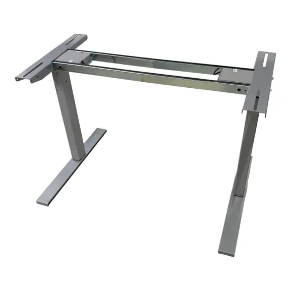 Elskrivbord Swedstyle Grå L-Fot 120-200×70-80