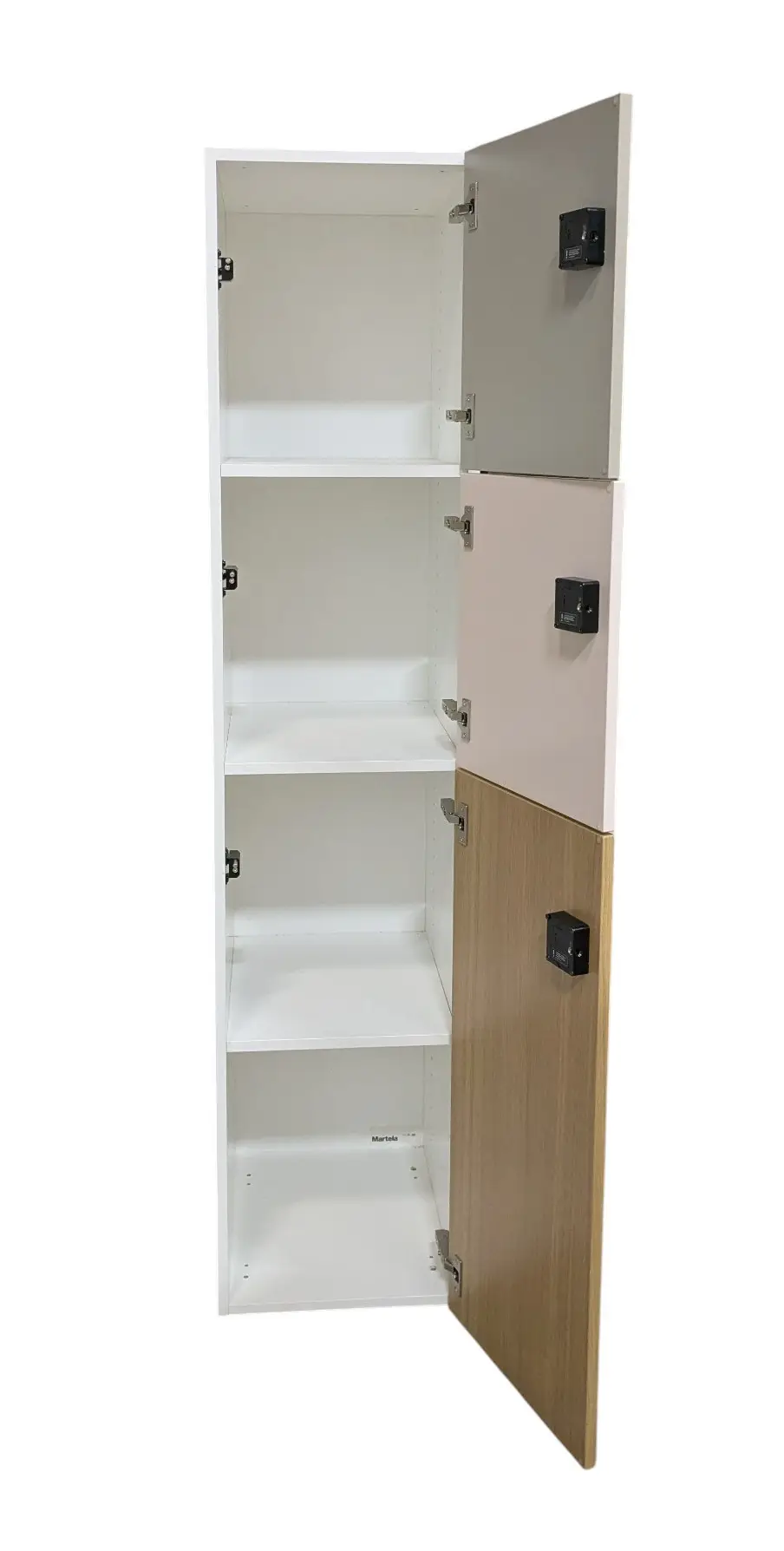 Förvaring Martela The Wall med Flexlock GråRosaEk (3)