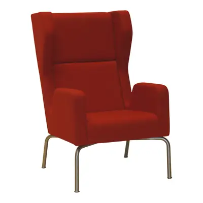 Fåtölj Skandiform Dropp Hög Röd