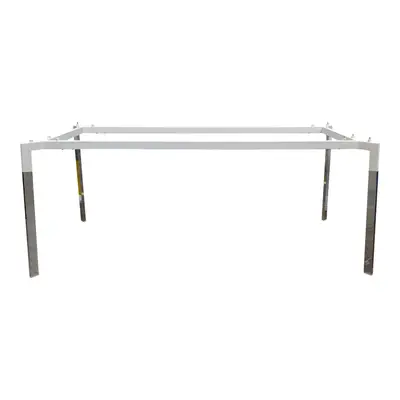 Konferensbordsstativ Materia Angle Vit/Krom 220x95