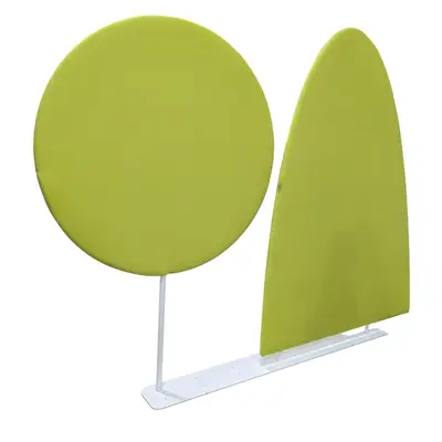 Golvskärm Offecct Limegrön 246×214