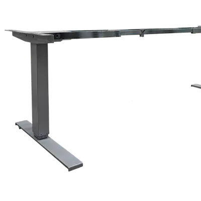 Elskrivbord Swedstyle L-Fot Grå