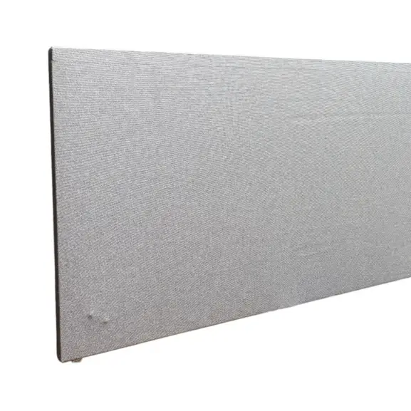 Bordsskärm Zilenzio Grå 160×65 (2)