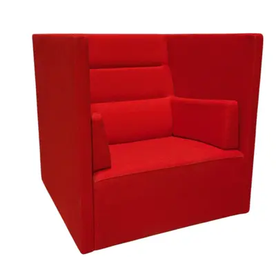 Fåtölj Offecct Float High Röd (2)