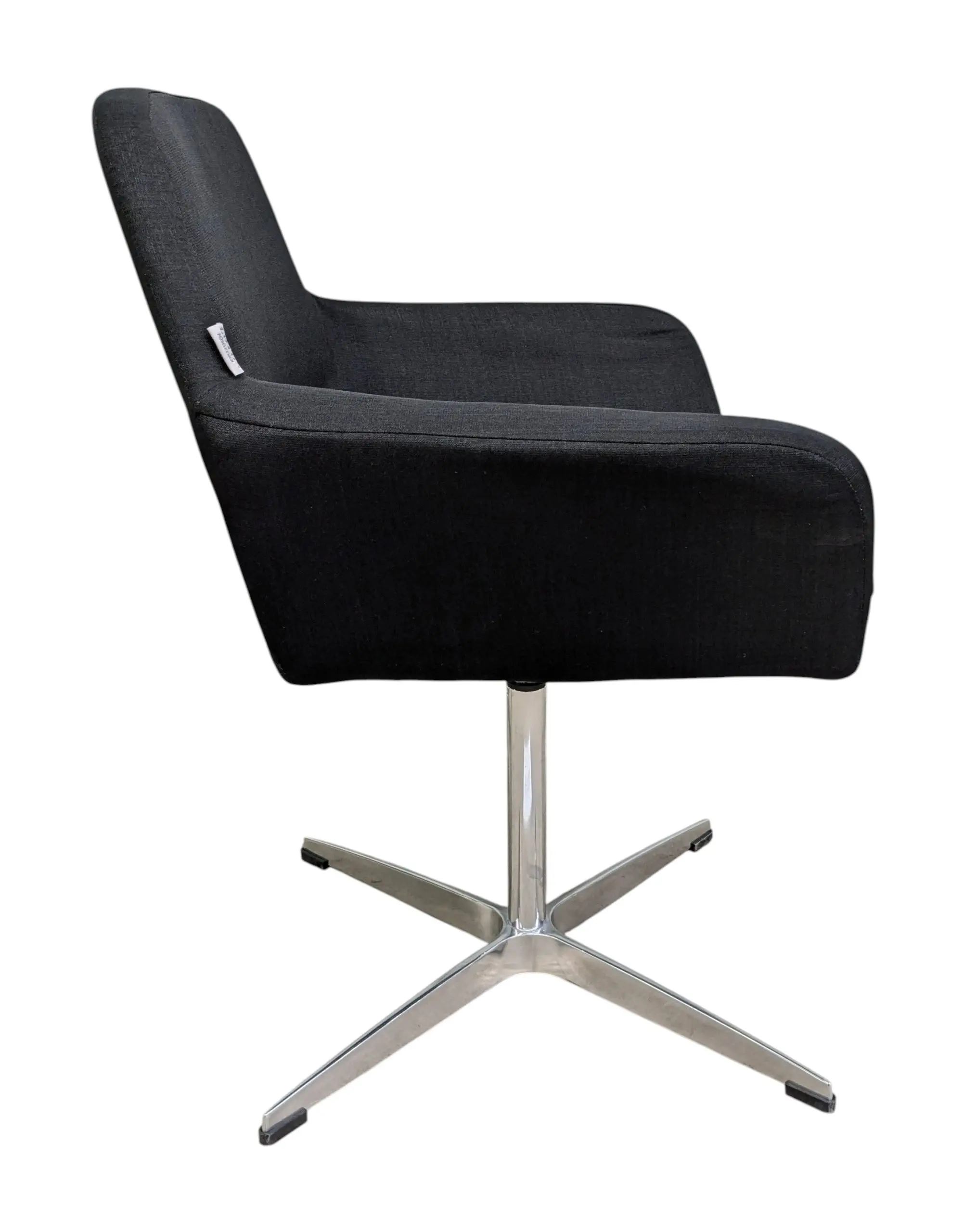 Konferensstol Lotus Furniture Amsterdam MörkgråKrom (8)