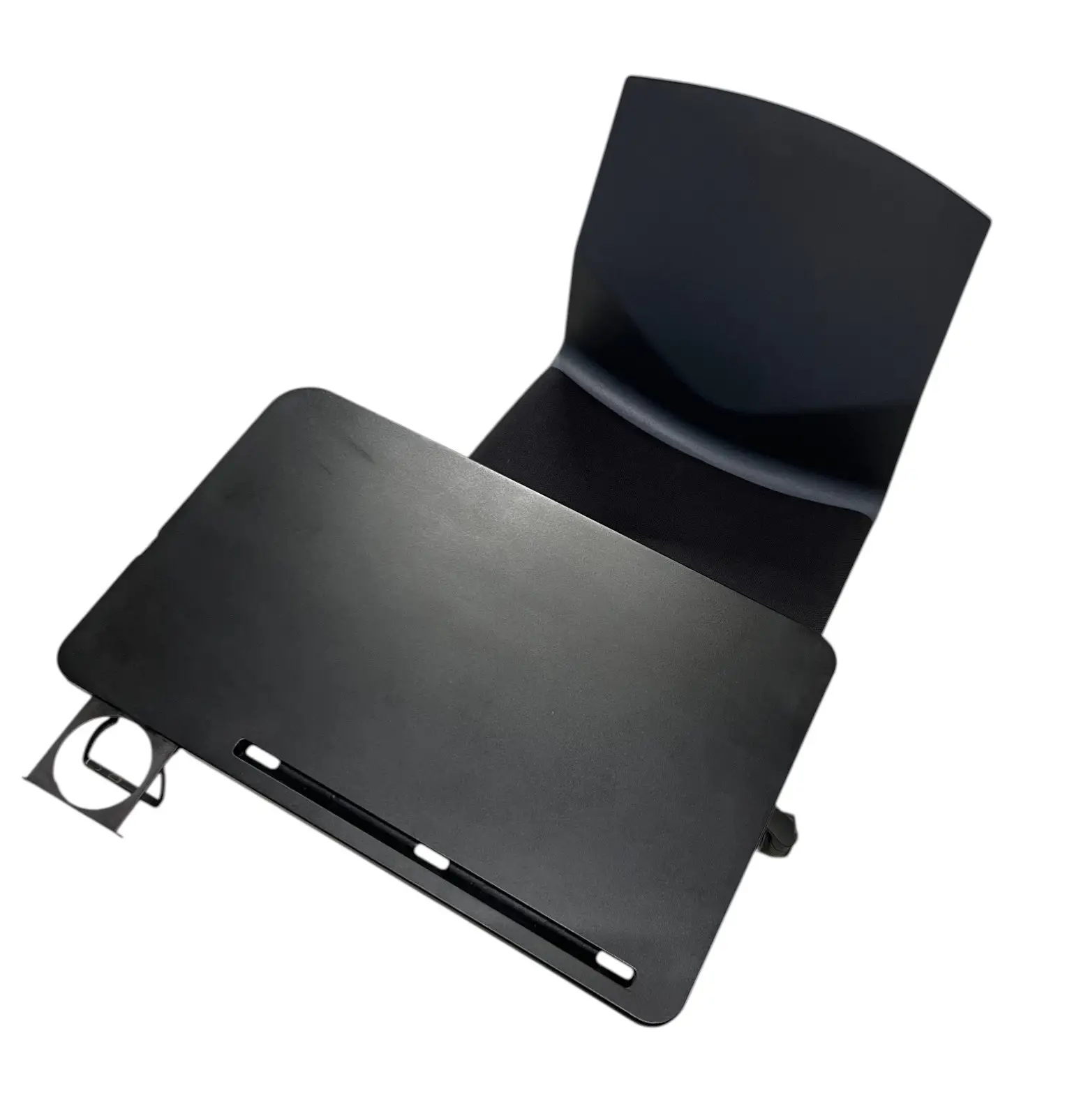 Konferensstol Four Design Fourcast Wheeler GråSvart (3)