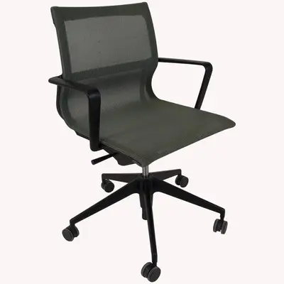 Konferensstol Vitra Physix Mesh Grön/Svart