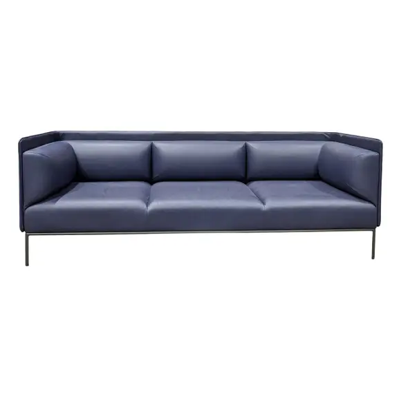 Soffa Materia Crest Blå 3-sits (4)