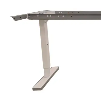 Konferensbordsstativ VitGrå 200×80