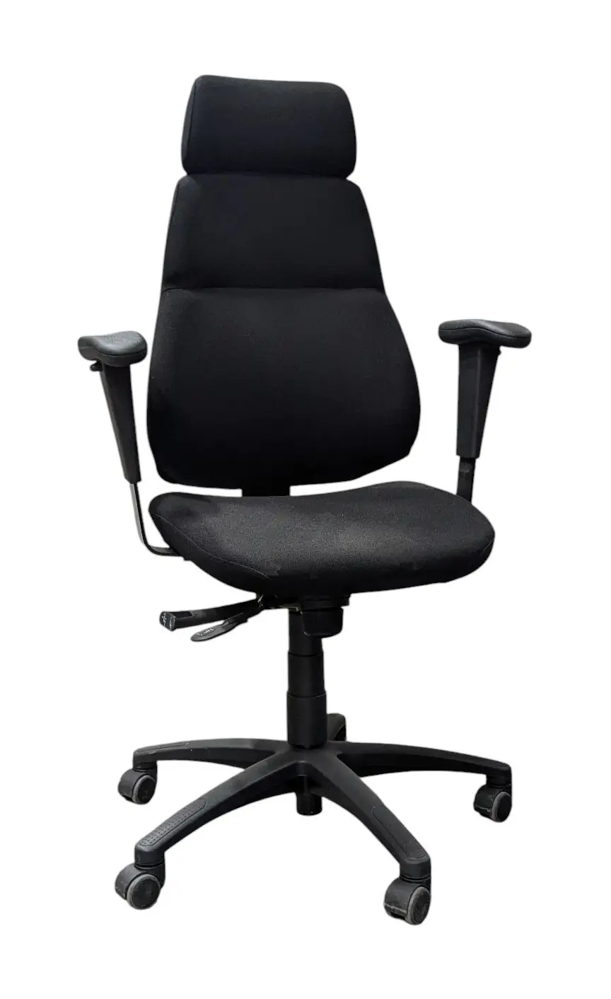 Kontorsstol Be-Ge Sverigestolen Svart