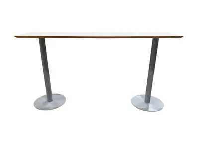 Ståbord VitGrå 200×50 (2)