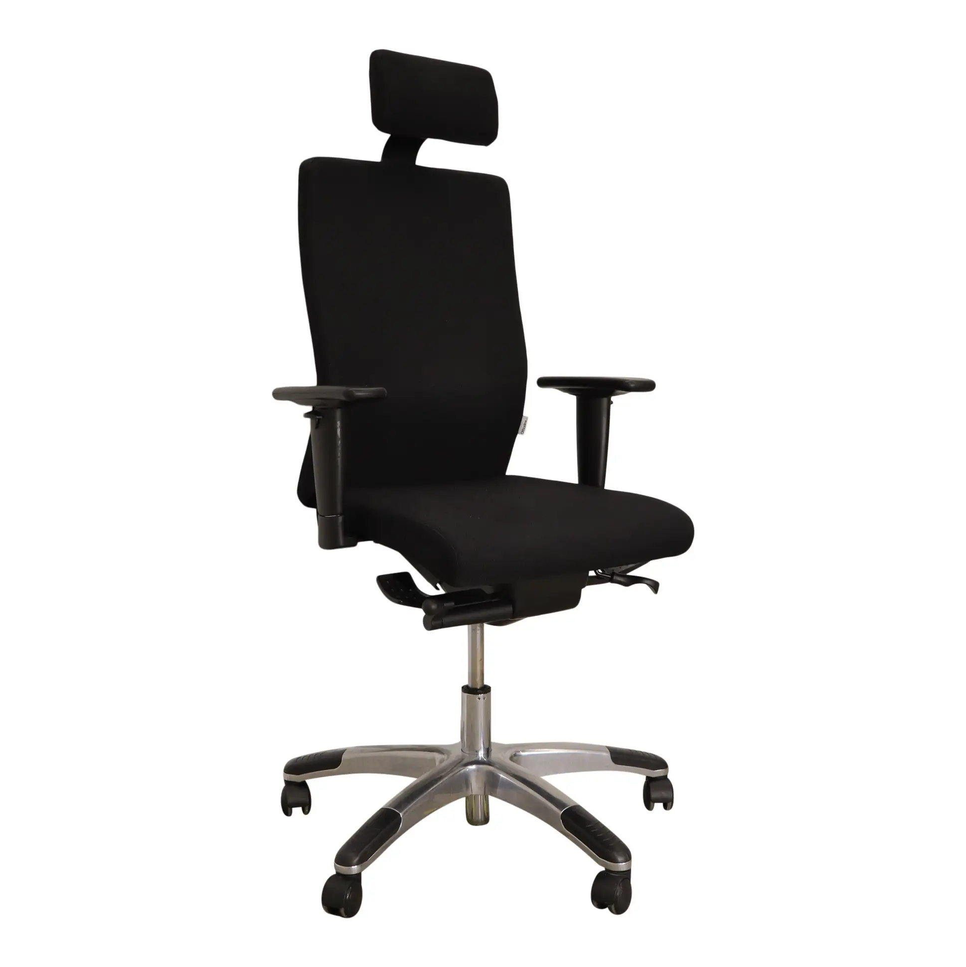 Kontorsstol Officeline Svart (2)
