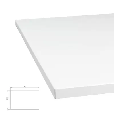 Bordsskiva Vit 120x80