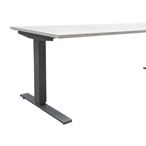 Elskrivbord Swedstyle L-Fot Grå (2)