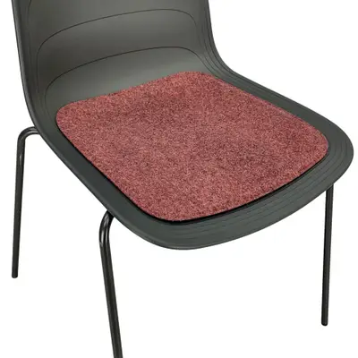 Stol Lammhults Grade Antracit/Röd