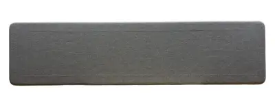 Bordsskärm Abstracta Softline Grå 180×45 (3)