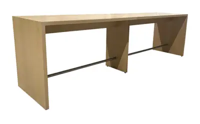 Barbord AskStål 330×80