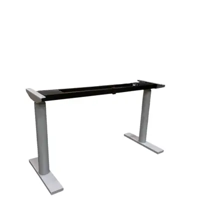 Elskrivbord Swedstyle Flex Runda Ben Grå