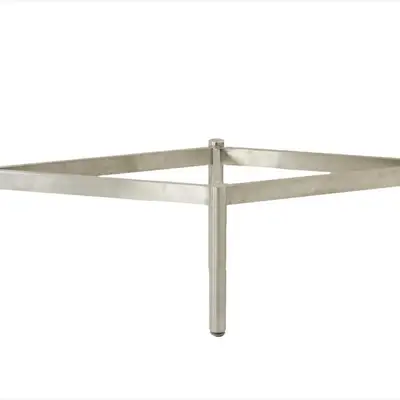 Soffbords-stativ Silver