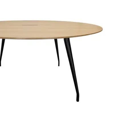 Bord Skandiform Colt EkSvart Ø160