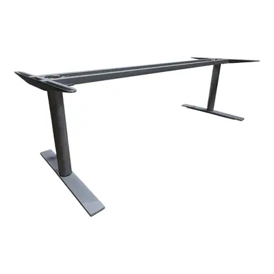 Elskrivbord Kinnarps Oberon Grå 200-220x80-90cm