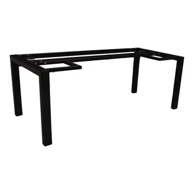 Konferensbordsstativ Höj/Sänkbart Svart 180x80