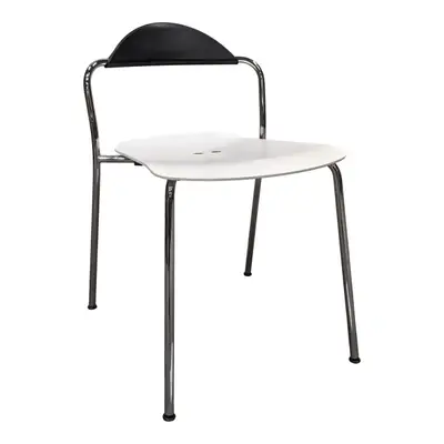 Konferensstol Vicosolo SvartVitKrom