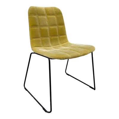 Stol Offecct Bop Gul/Svart