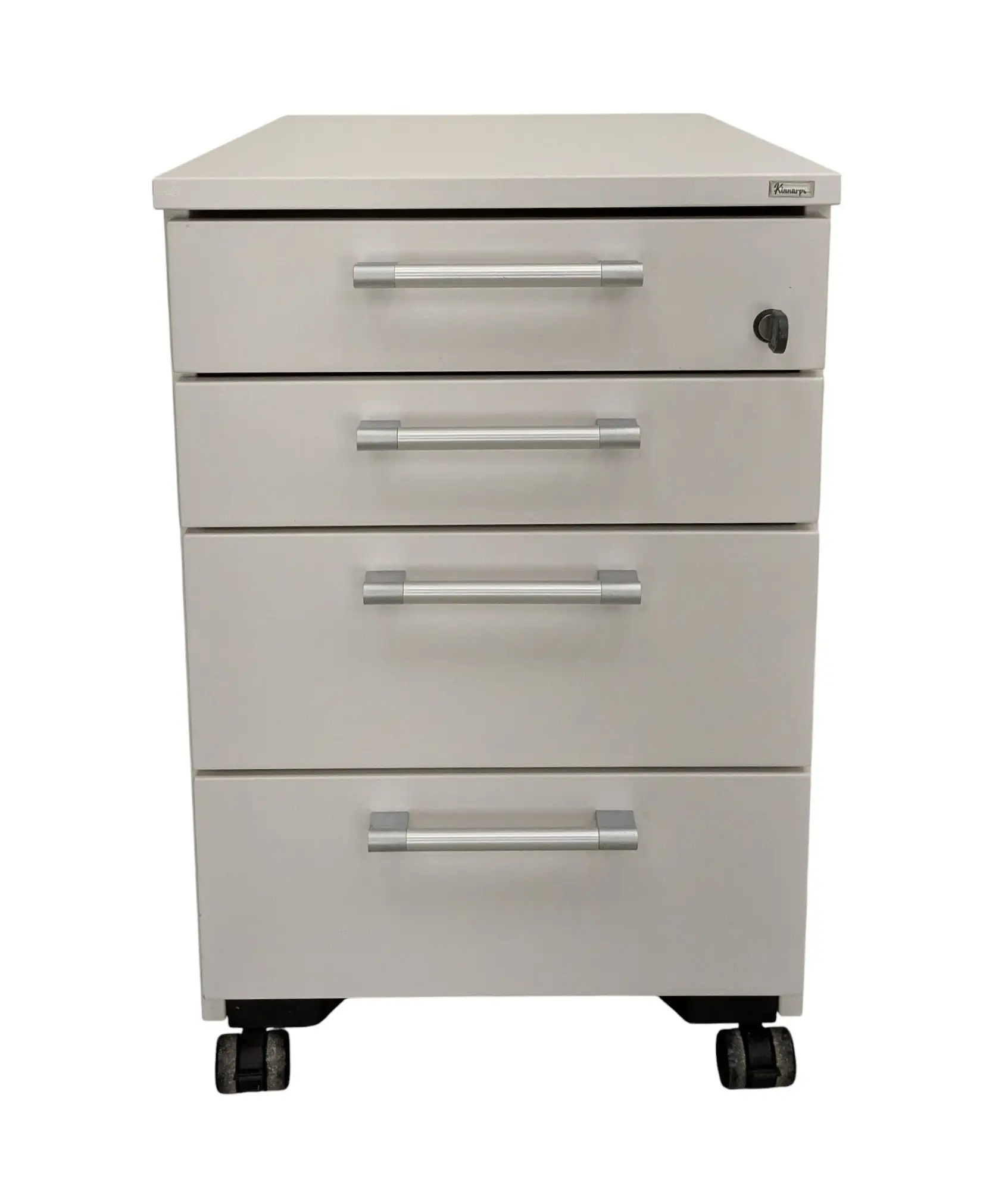 Rullhurts Kinnarps 4-lådor Vit