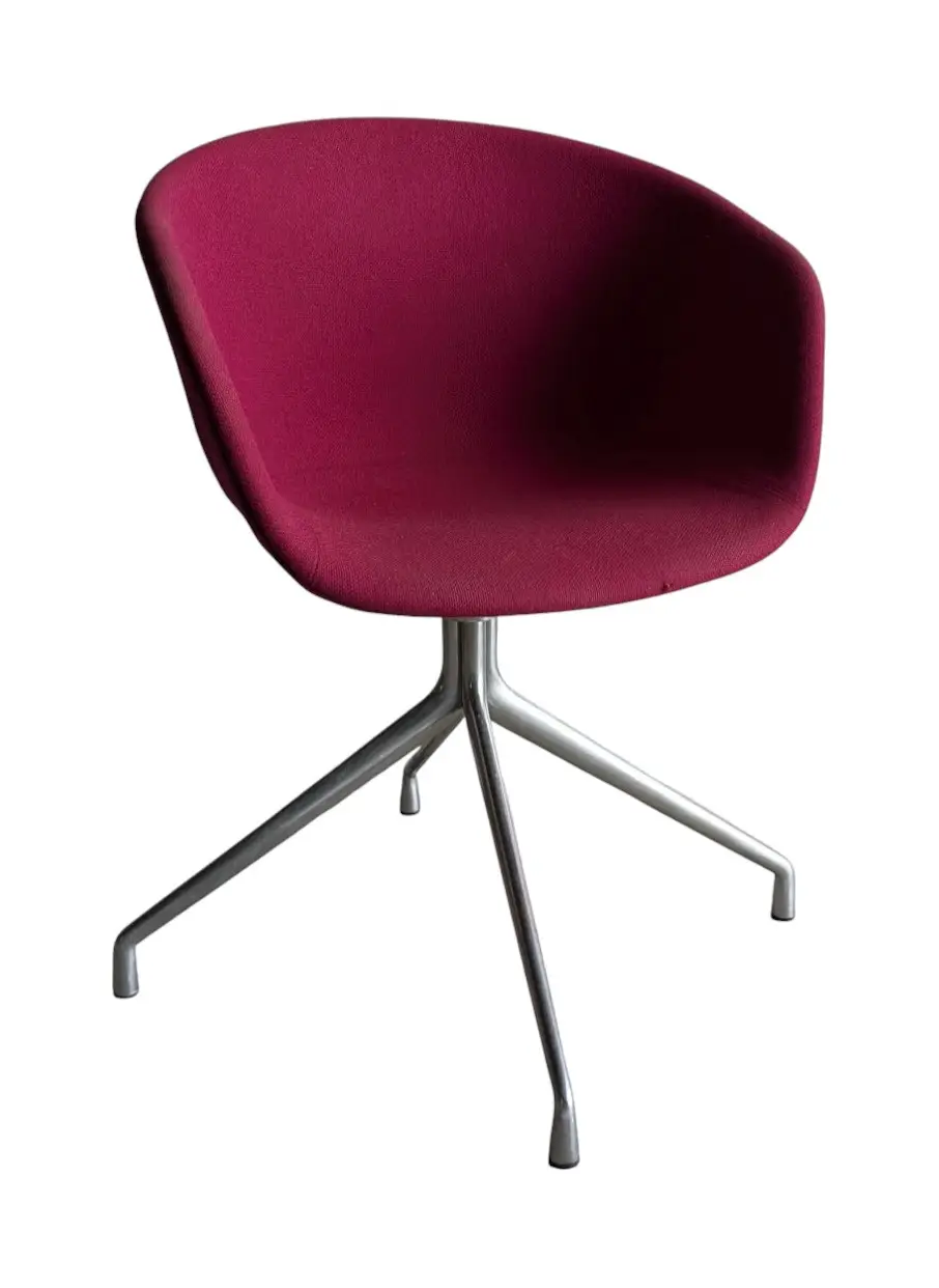 Konferensstol HAY AAC221 Vinröd