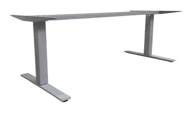 Elskrivbord Kinnarps Oberon Grå 180×80