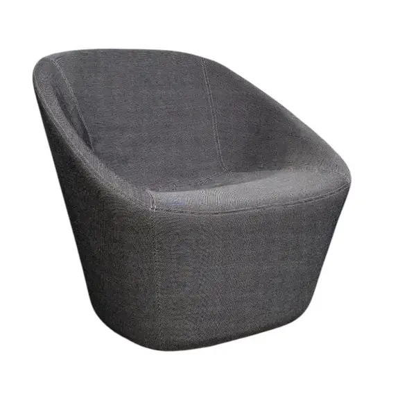 Fåtölj Pedrali Log 366 Mörkgrå