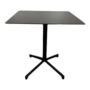 Cafébord Johanson Design Madison X Valchromat/Genomfärgad MDF Röd/Svart 72,5x70x60