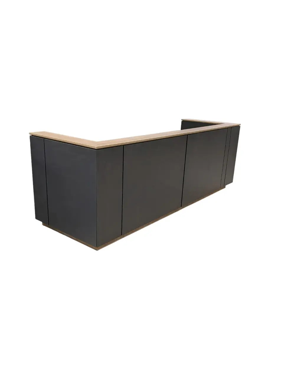 Receptionsdisk Narbutas M60EC133 MörkgråBjörk