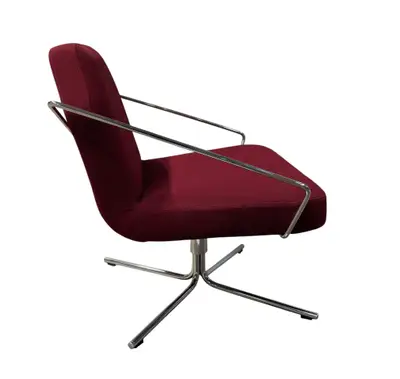 Fåtölj Skandiform Aeon F-280 RödKrom (4)