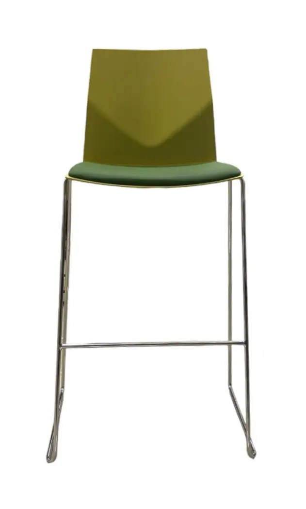Barstol Four Design FourCast LjusgrönGrönKrom (1)