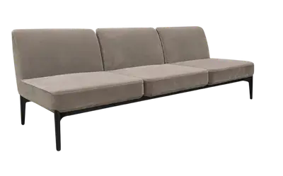 Soffa Pedrali Social DSO_3L BrunSvart