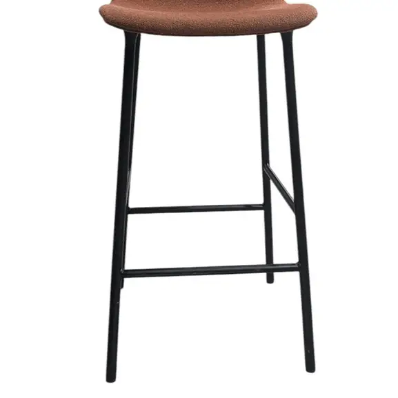 Barstol Normann Copenhagen Form BrunOrangeSvart (2)