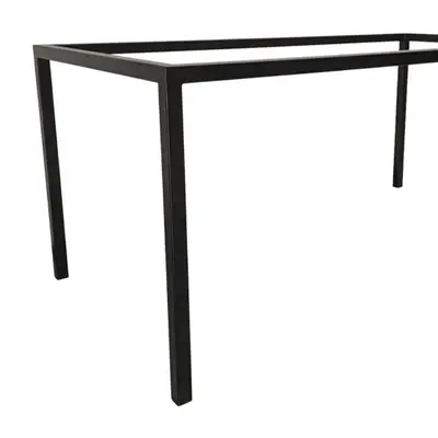 Bordsunderrede Svart 160×80 (2)