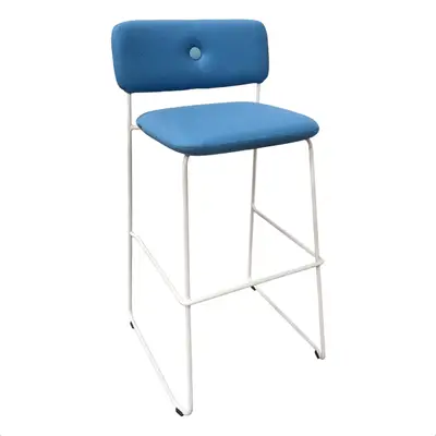 Barstol Blå Station Dundra Blå