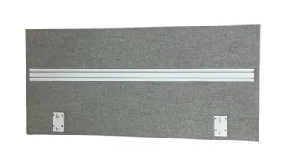 Bordsskärm Edsbyn Ljusgrå 140×65