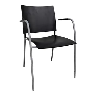 Konferensstol Lammhults Spira SvartGrå (2)