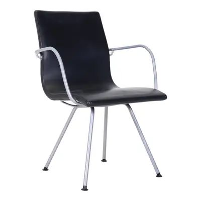 Konferensstol Lammhults Atlas Skinn Svart