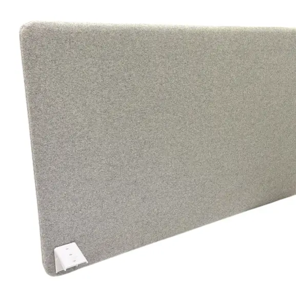 Bordsskärm Grå 140×60