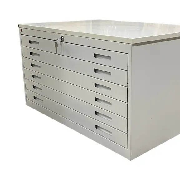 Ritningsskåp Vit (2)