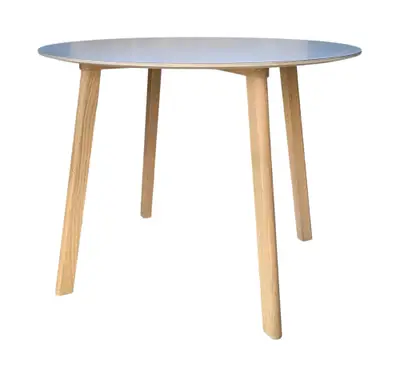 Bord VitBjörk Ø100