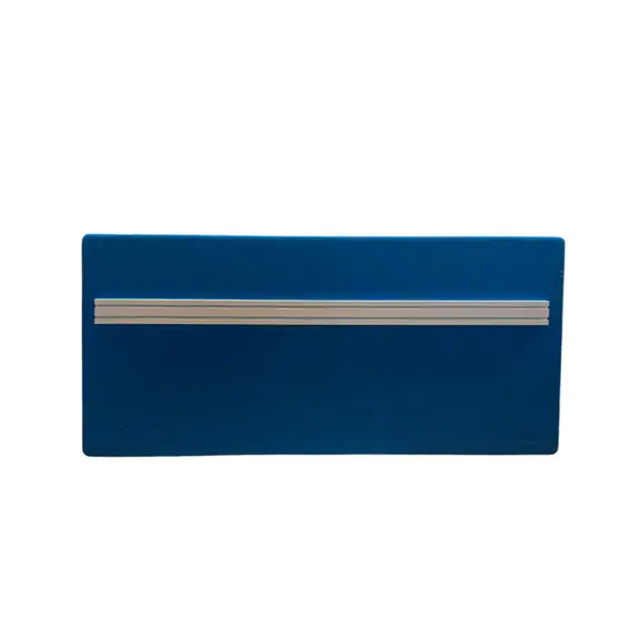 Bordsskärm Blå 145×67 (2)