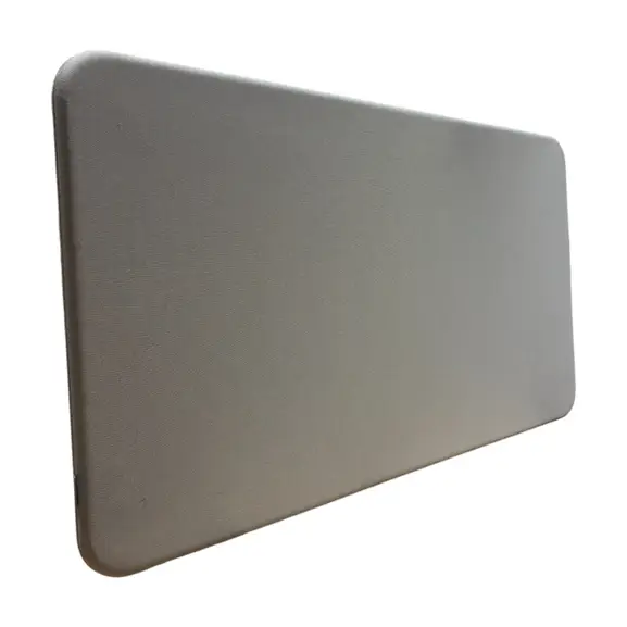 Bordsskärm Abstracta Softline Grå 120×65 (1)